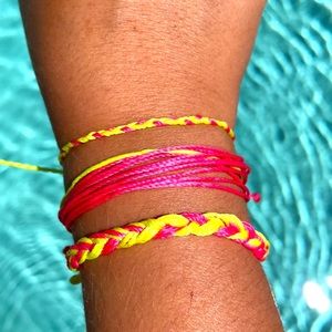 🌼🌿Handmade Adjustable Bracelet Set🌿🌼